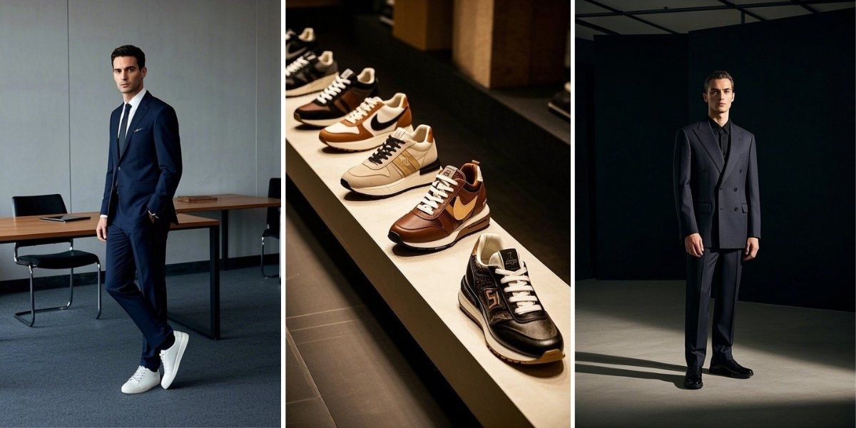 Breaking Fashion Boundaries: Combining Sneakers with Tailored Suits