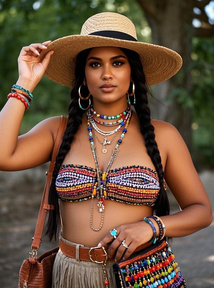 6. Accessorize Like a Boho Queen