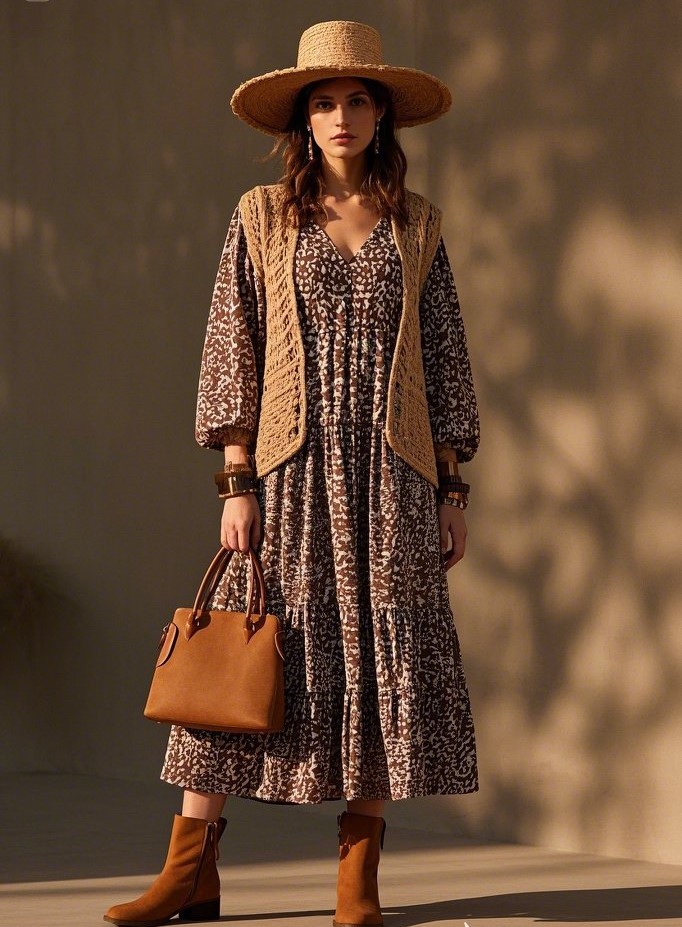 9. Boho Animal Vibes