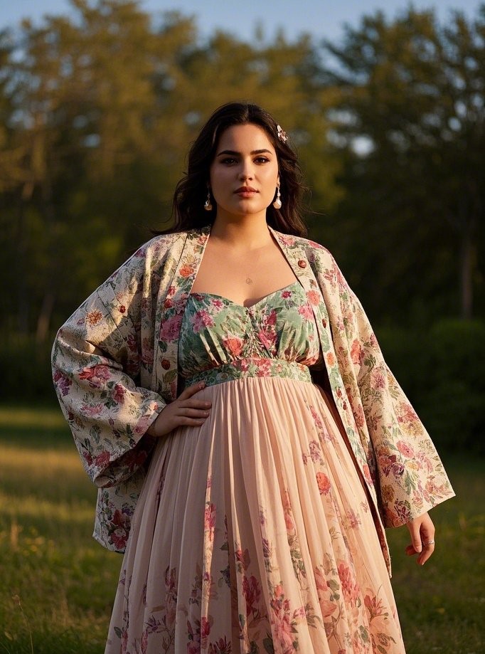 7. Influencer Inspo: Who's Rocking Plus Size Boho in 2025