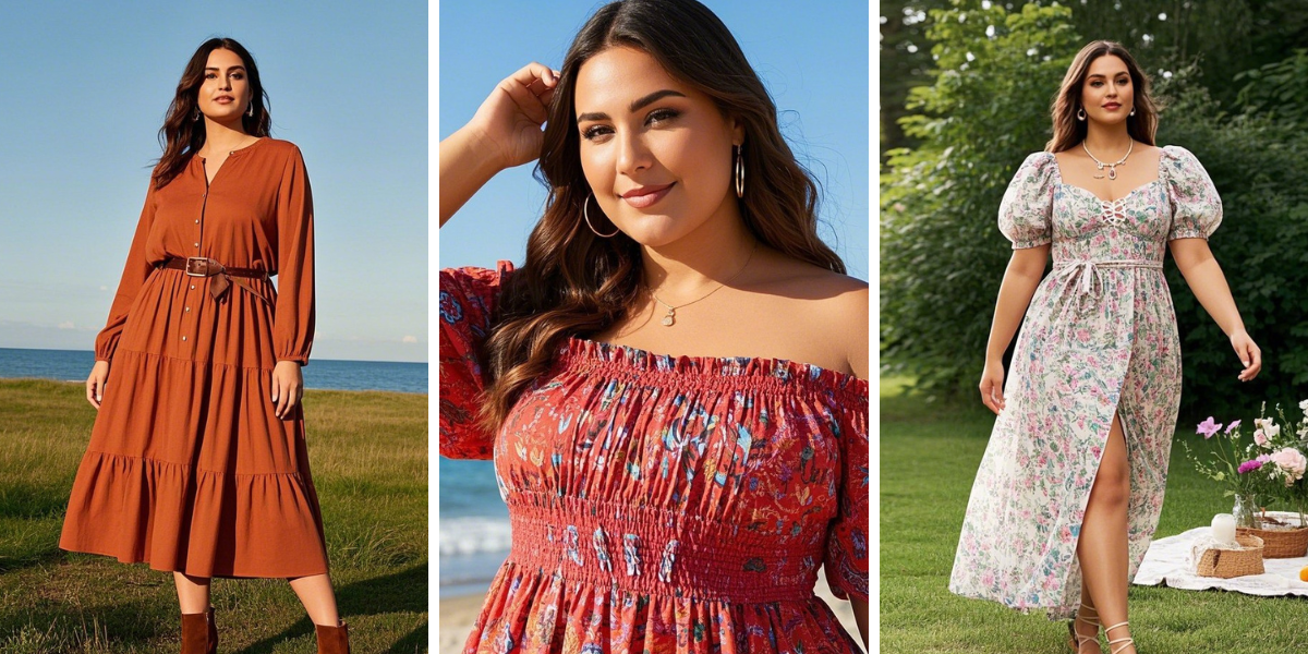 10 Plus Size Boho Dresses for Spring 2025 That You'll Love