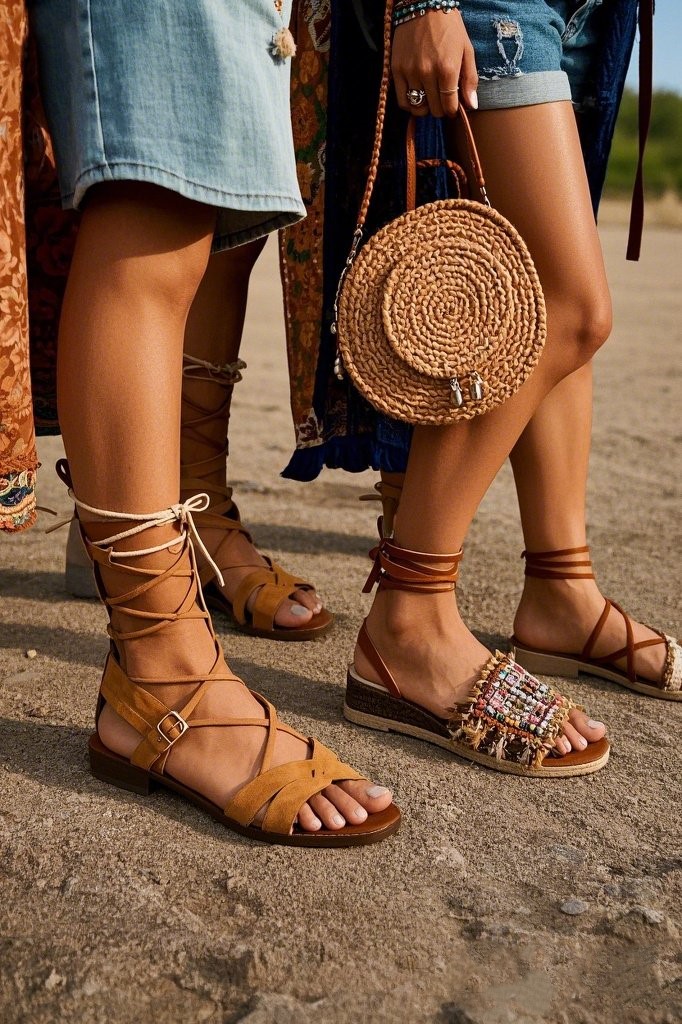 8. Shoes That Ground the Look