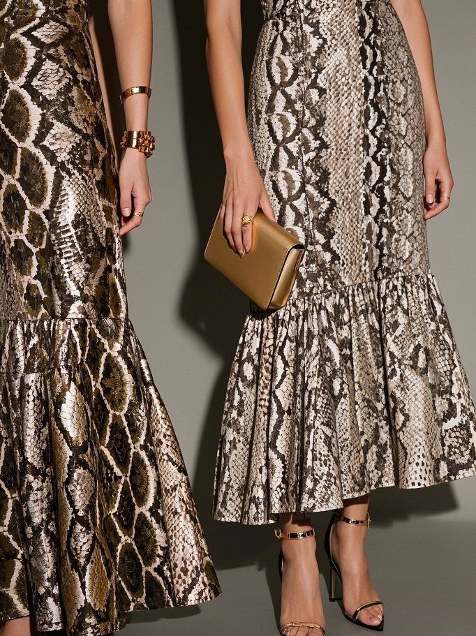 4. Snakeskin Elegance