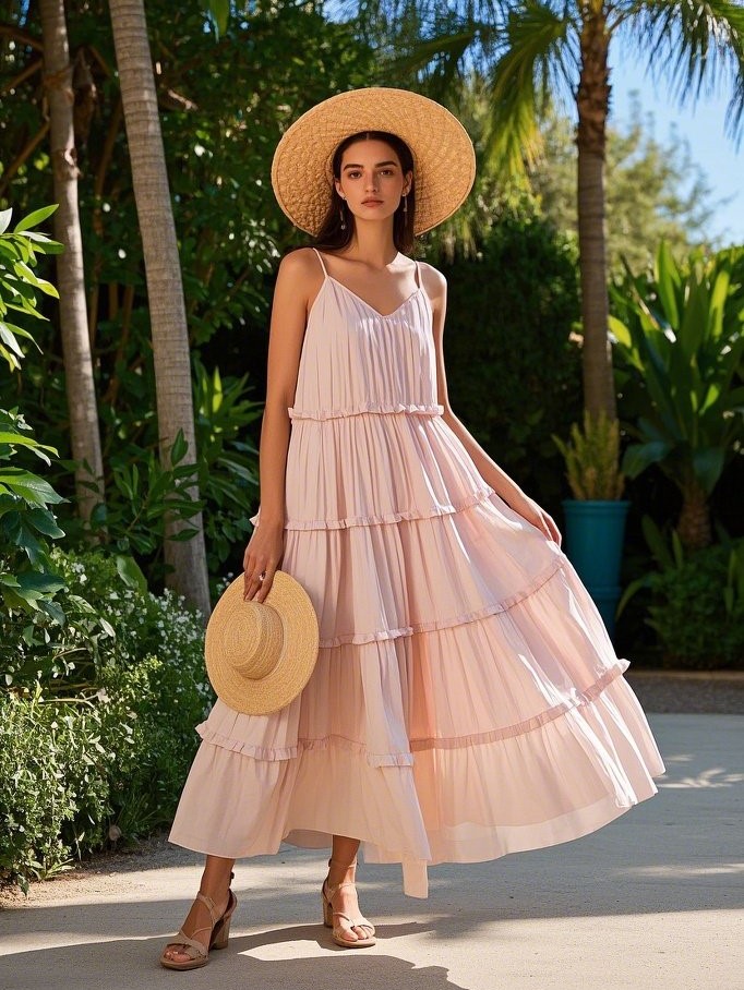 4. The Tiered Maxi Dress