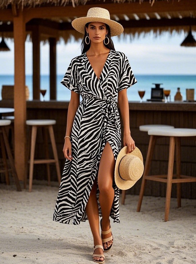 2. Zebra Print: Monochrome Magic