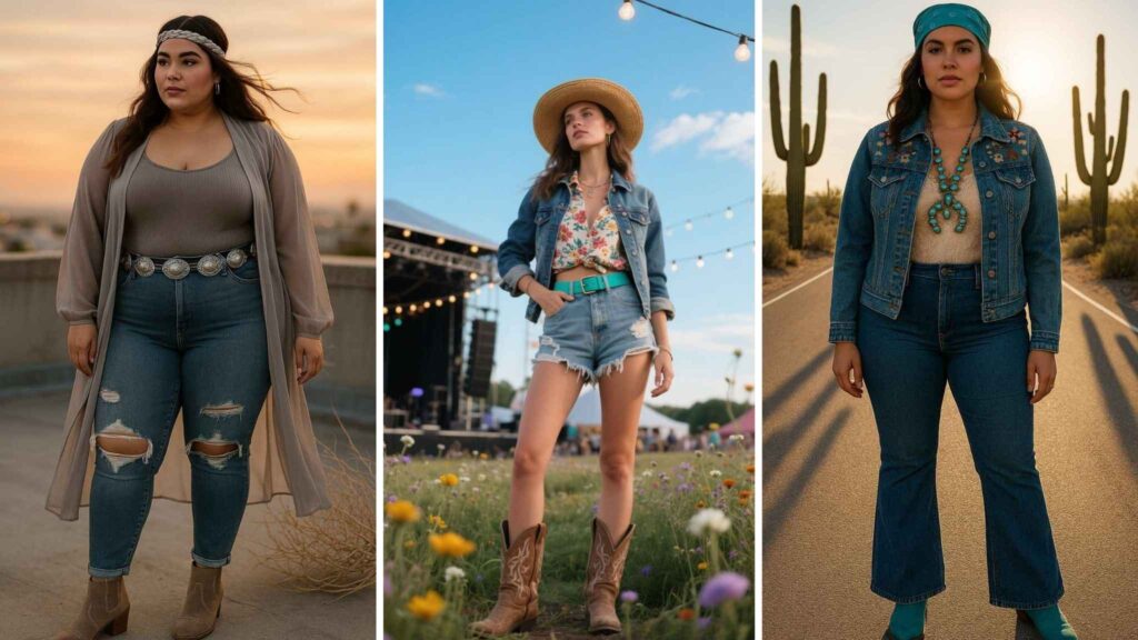 Free-Spirit Ranch Glam: 10 Boho Cowgirl Outfit Ideas