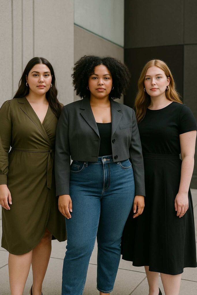 Choose Flattering Silhouettes and Cuts