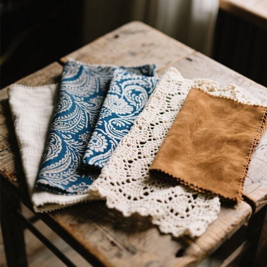 Common Boho Fabrics and Patterns