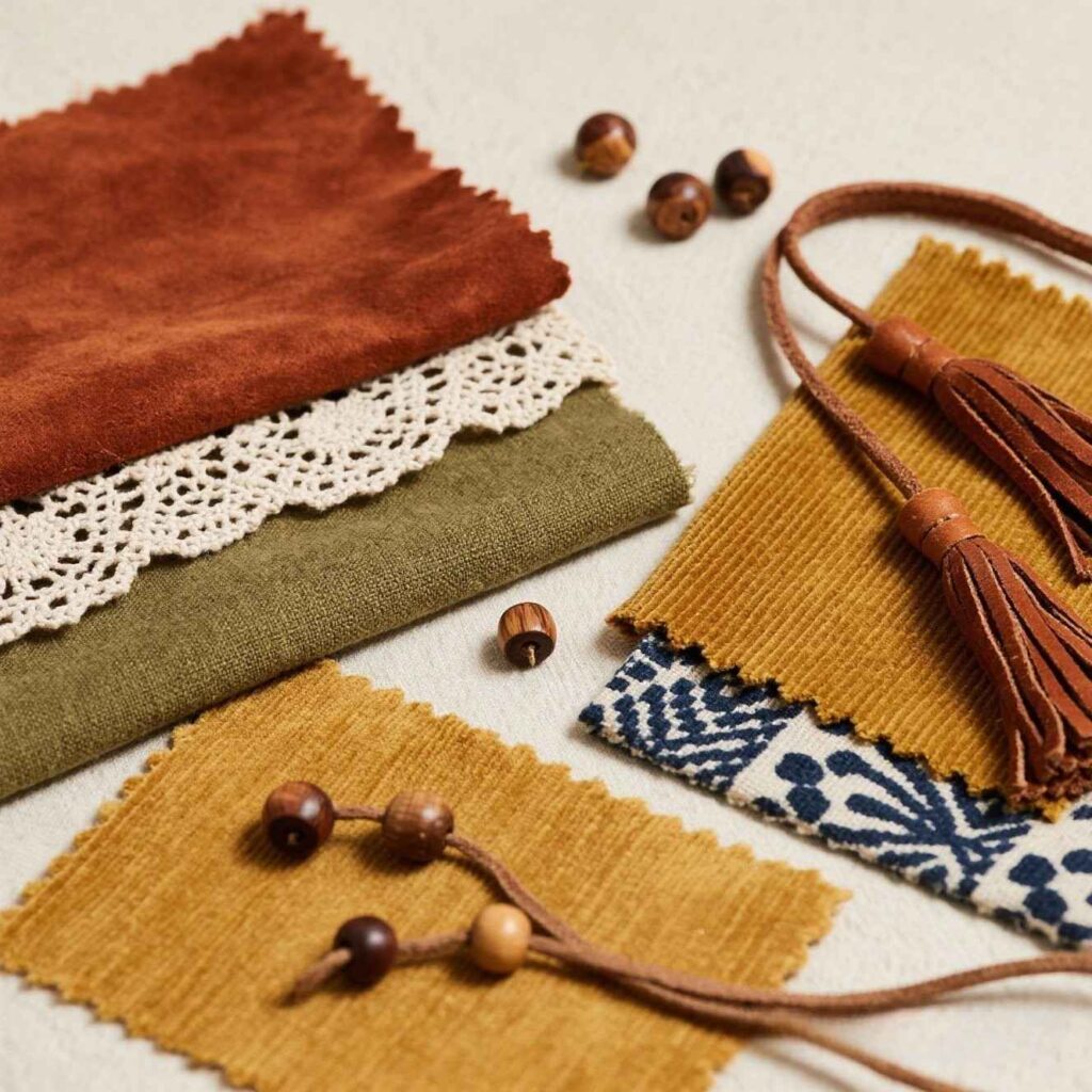 Color Palette and Textures