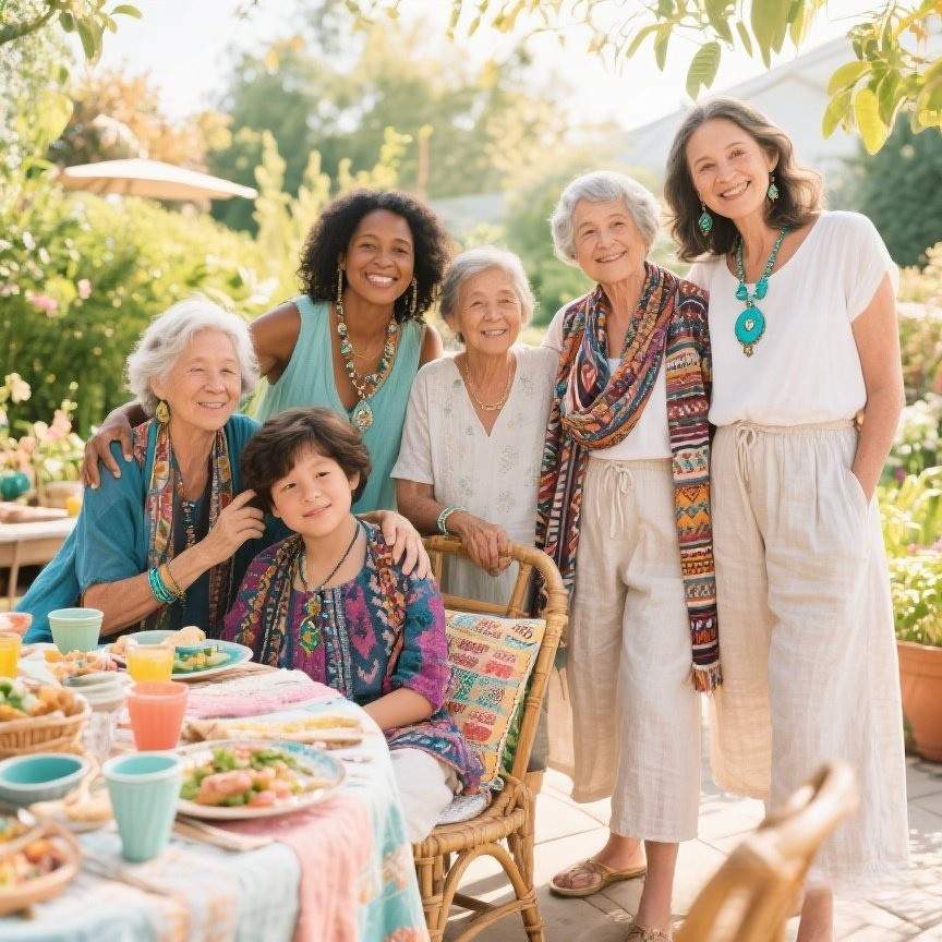 Boho Style Across Different Age Groups