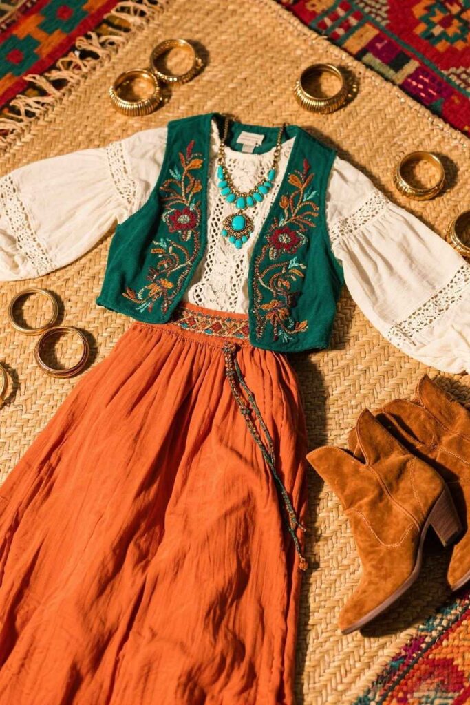 Using Boho Colors in Fashion