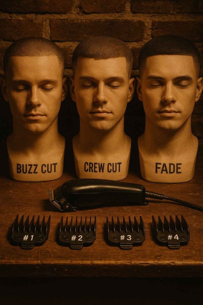 Styling Tips for a Buzz Cut with a Big Forehead