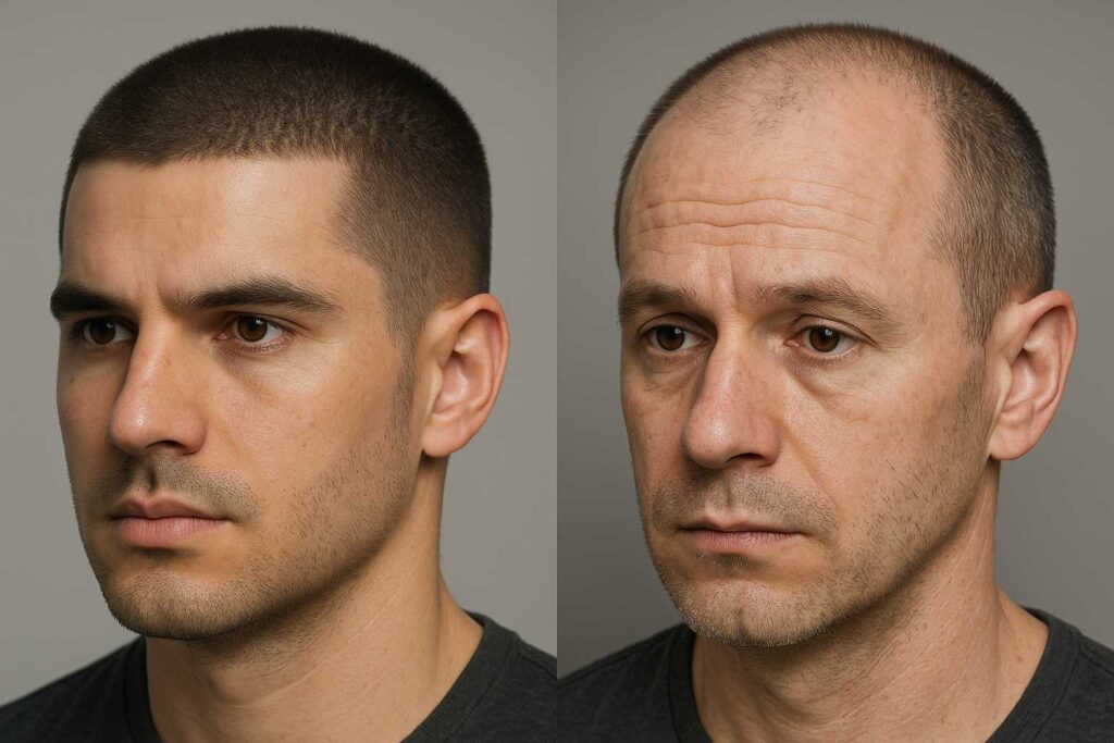 Assess Your Hairline and Hair Density