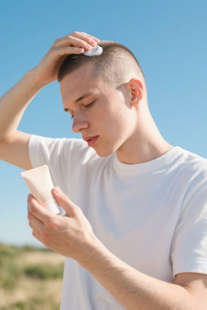 Scalp Health and Proper Hair Care with a Buzz Cut