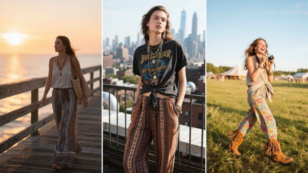 What Do You Wear With Boho Pants?