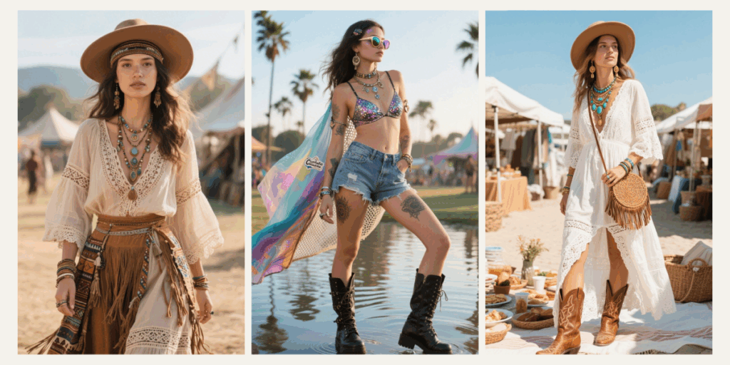 Is Boho and Coachella the Same? Fashion, Festivals, and the Free-Spirited Vibe