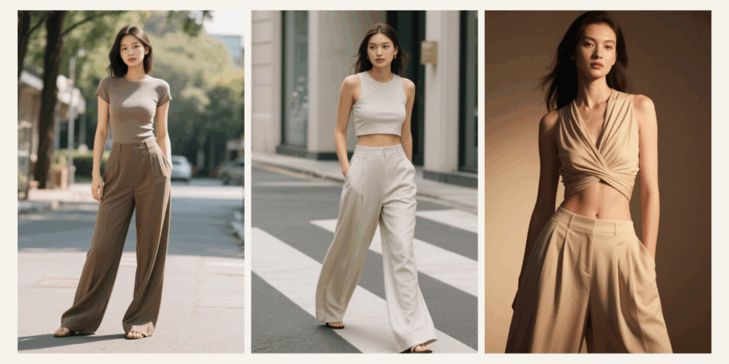 What Tops Go Well with Wide Leg Pants? A Complete Style Guide for Flattering Pairings