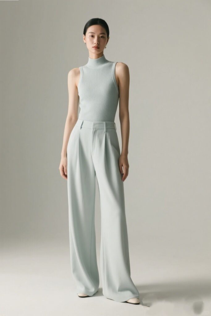 What to Wear with Wide Leg Pants