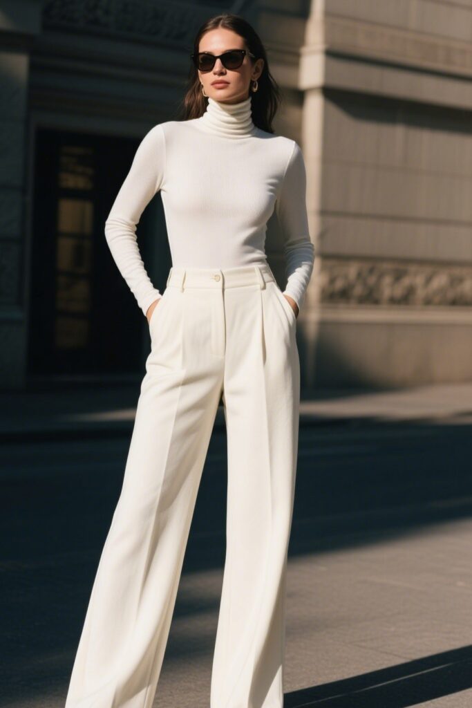 What to Wear with Wide Leg Pants