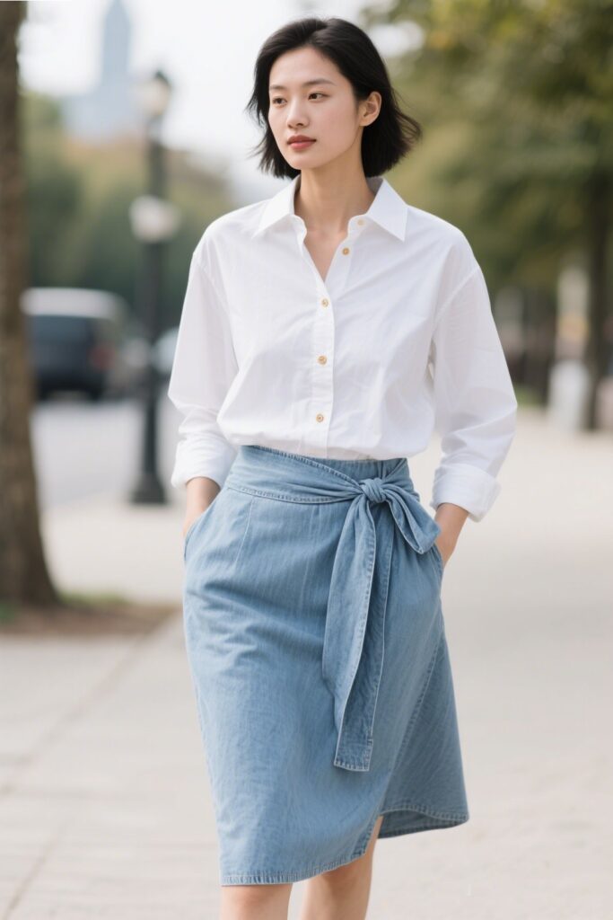 👔 4. Button-Down Shirt: Polished Yet Relaxed