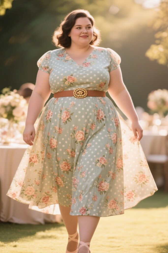 2. Fit-and-Flare Dresses: Curve Enhancers for Every Occasion