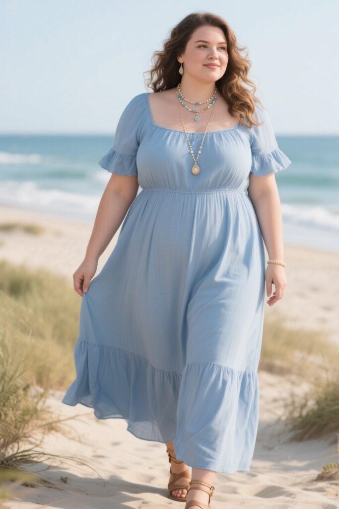 3. Empire Waist Dresses: Romantic & Flowy