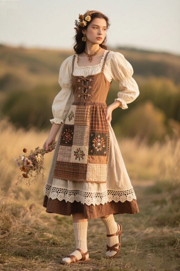🌼 Modern Folk or Earthy Vintage