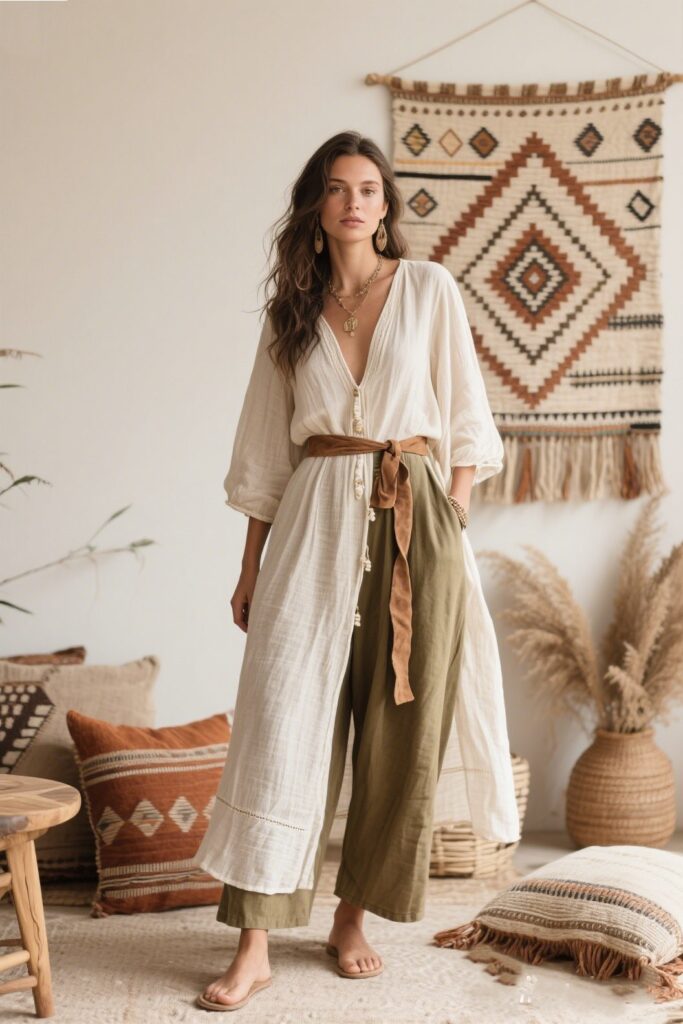 💡 Key Features of the Modern Boho Look