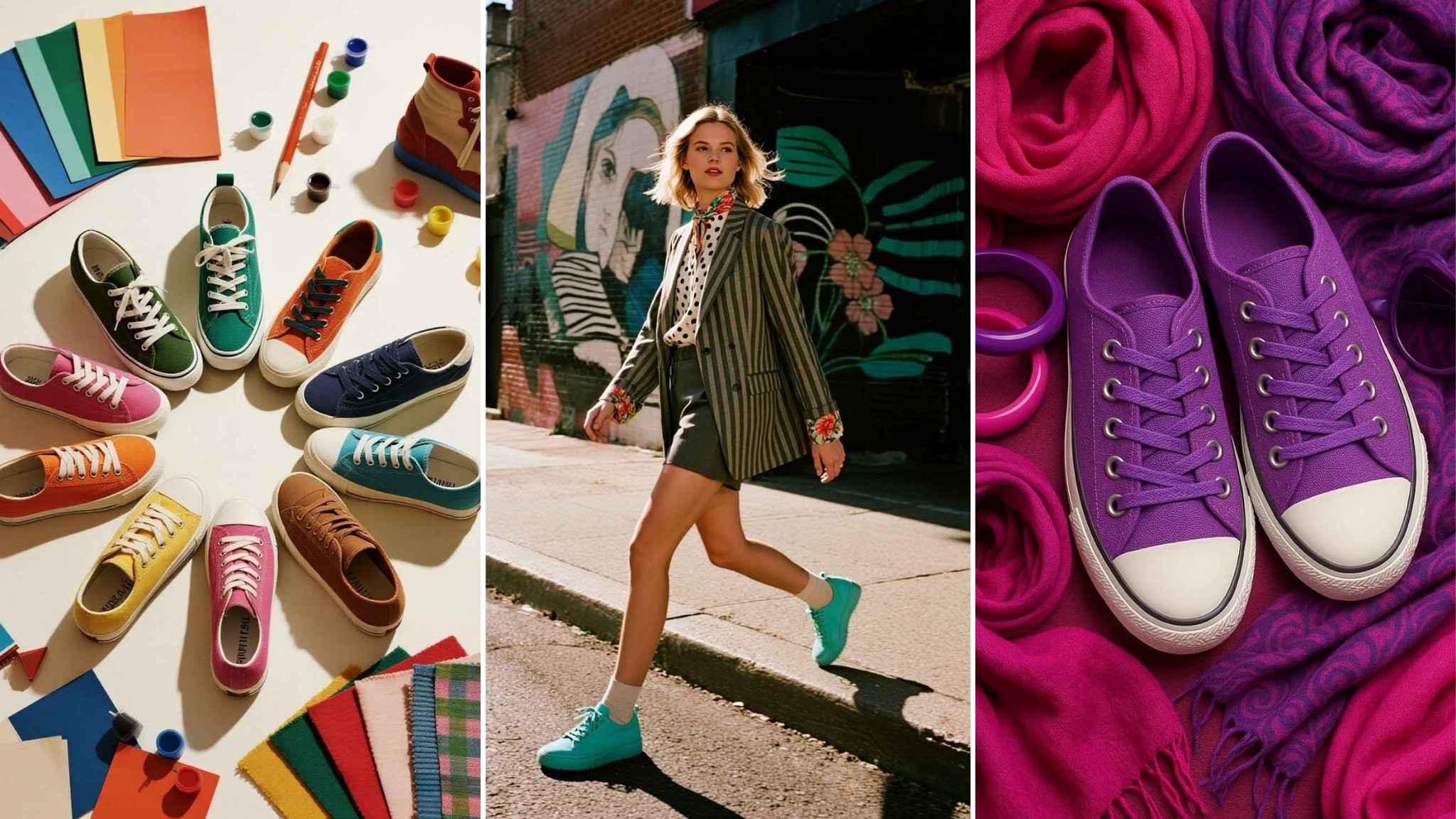 How to Style Colorful Sneakers?