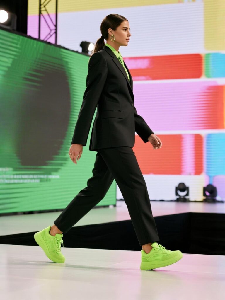 The Rise of Colored Sneakers in Women’s Fashion