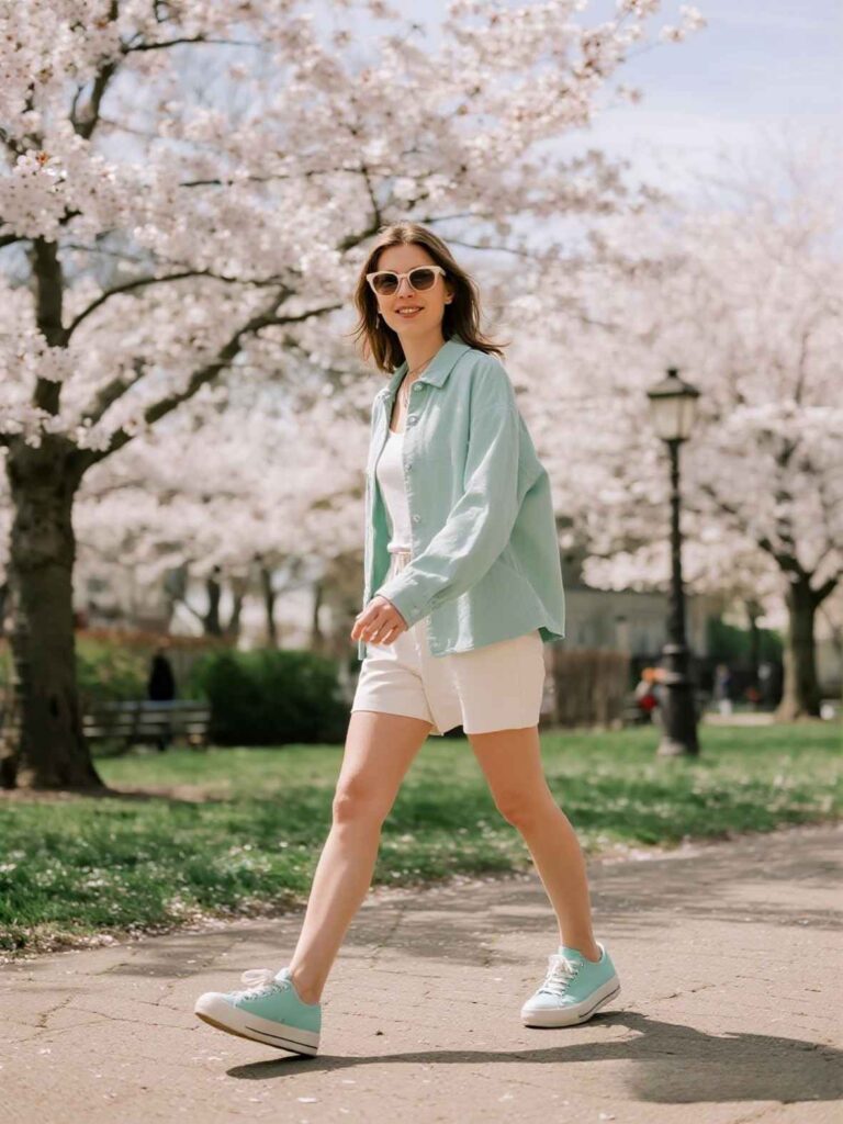 When and Where to Rock Colored Sneakers