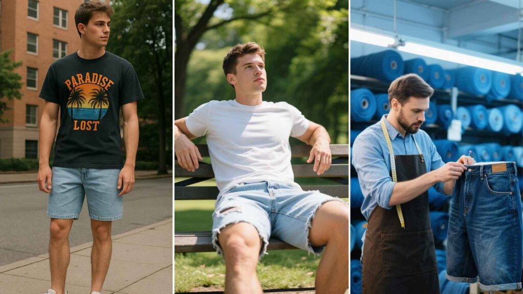 Should Men Wear Denim Shorts?