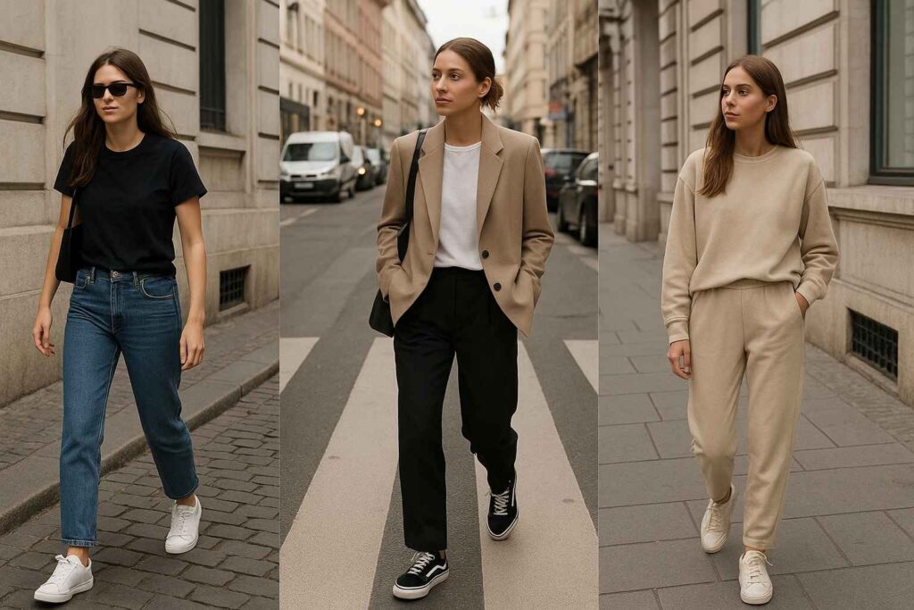 How to Style Neutral Sneakers Across Occasions