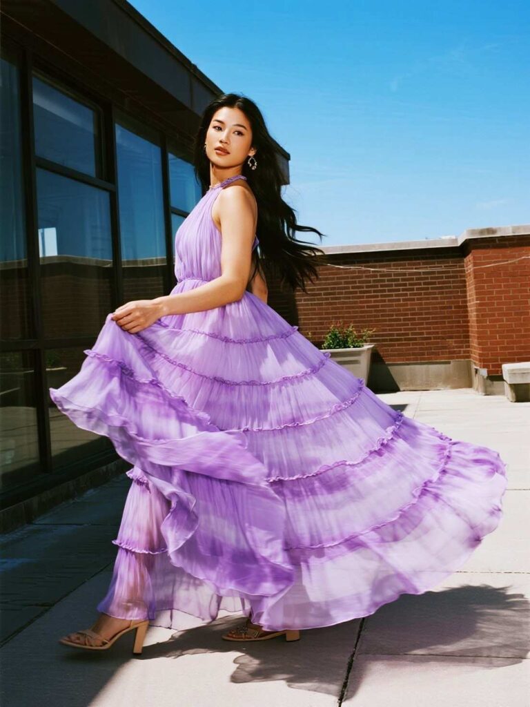 Maxi Dresses for Inverted Triangle Shapes