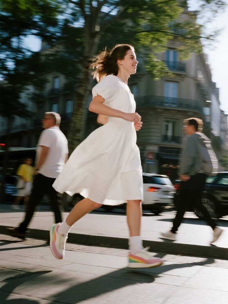 Dress It Up: Sneakers with Dresses and Skirts
