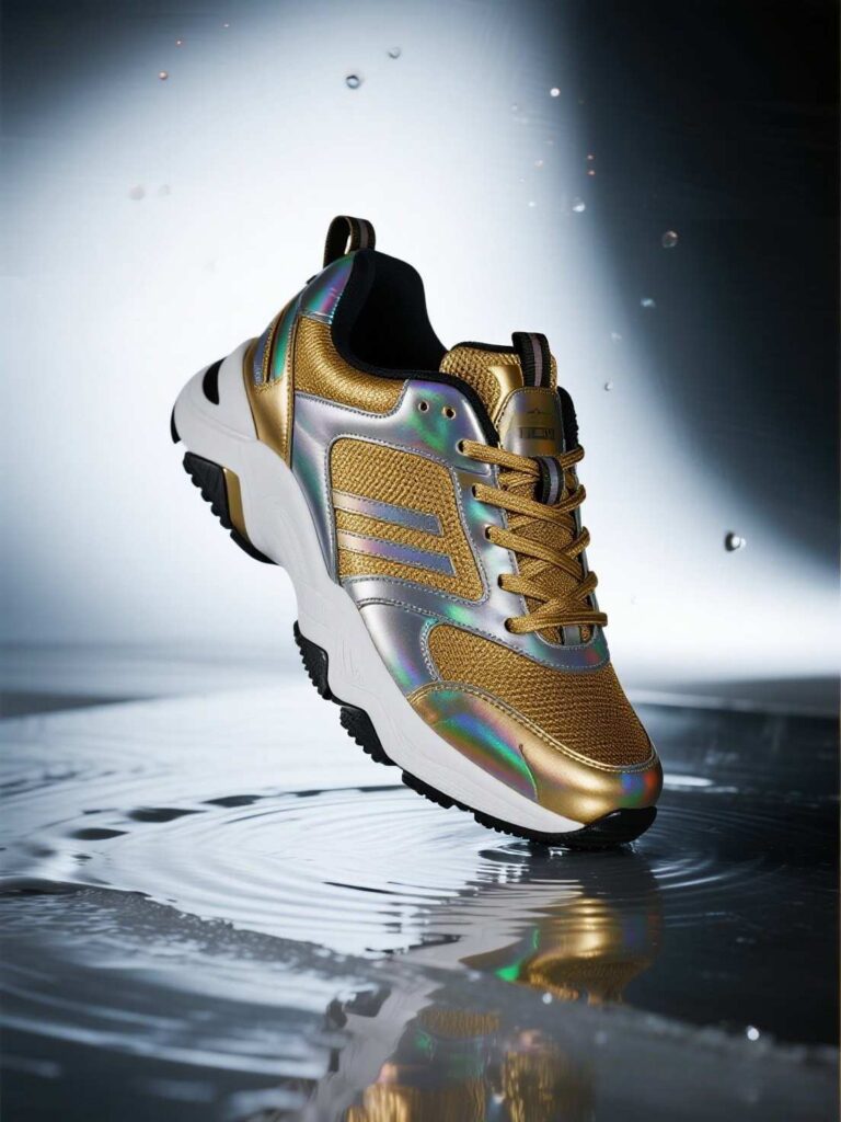 Metallics and Iridescents for the Glam Touch