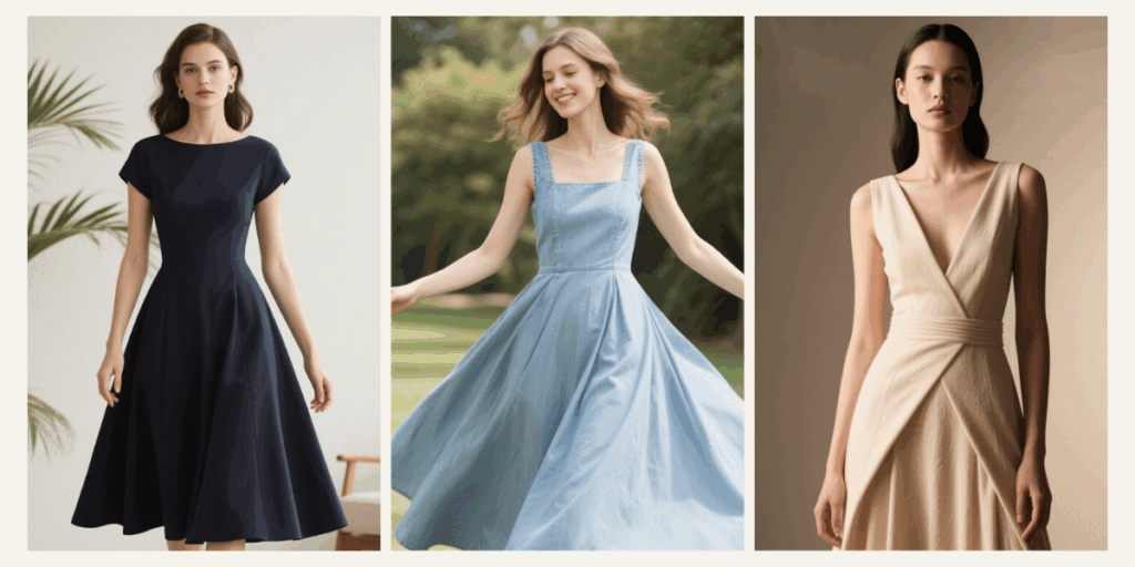 How to Identify an A-Line Dress