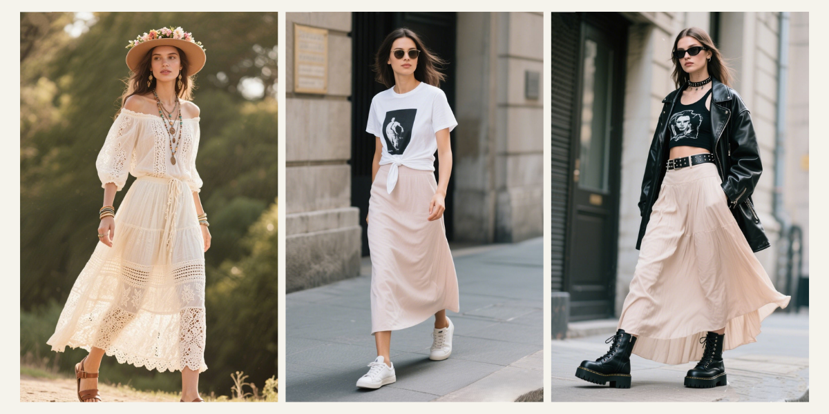How to Dress a Maxi Skirt?
