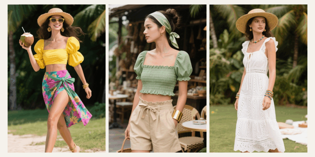 10 Dreamy Outfit Equations That Define Tropical Island Elegance Style for Women