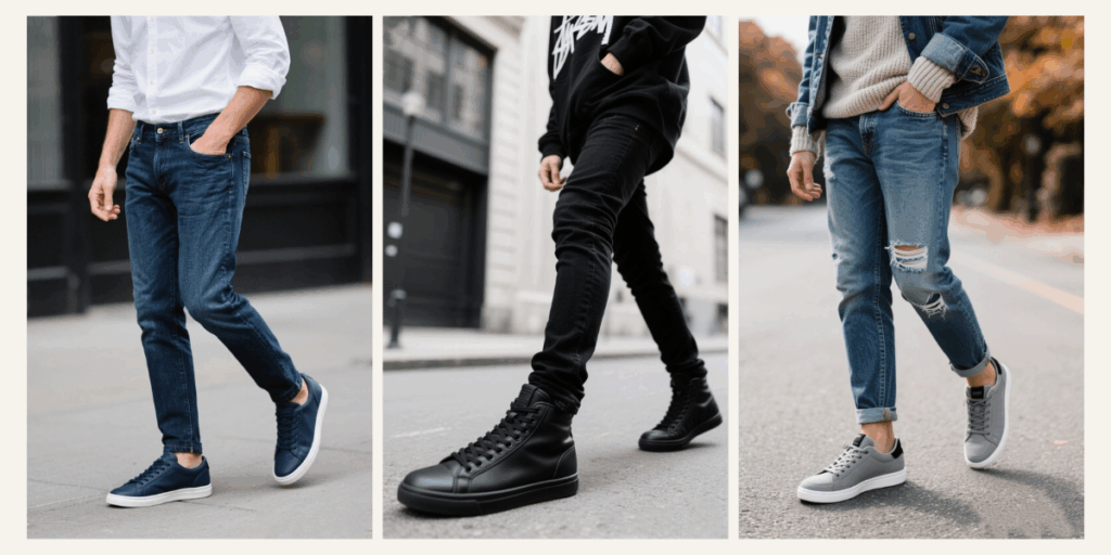 What Color Sneakers Go Best With Jeans?