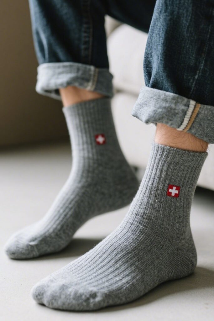 3. Gray Socks – Chill, Balanced, and Understated