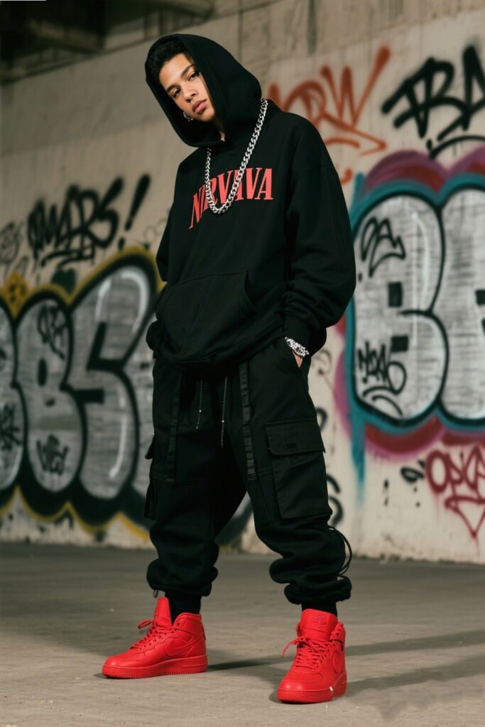 4. Streetwear Remix: Oversized & Edgy