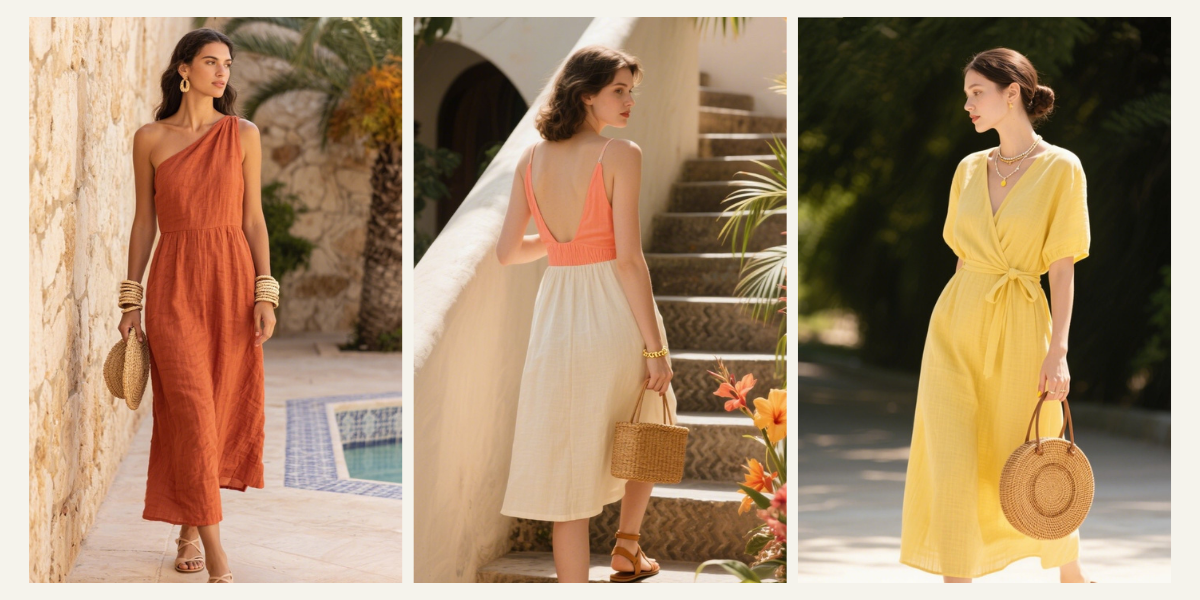 10 Tropical Linen Dress Vibes: Pinterest-Worthy Looks to Try This Season