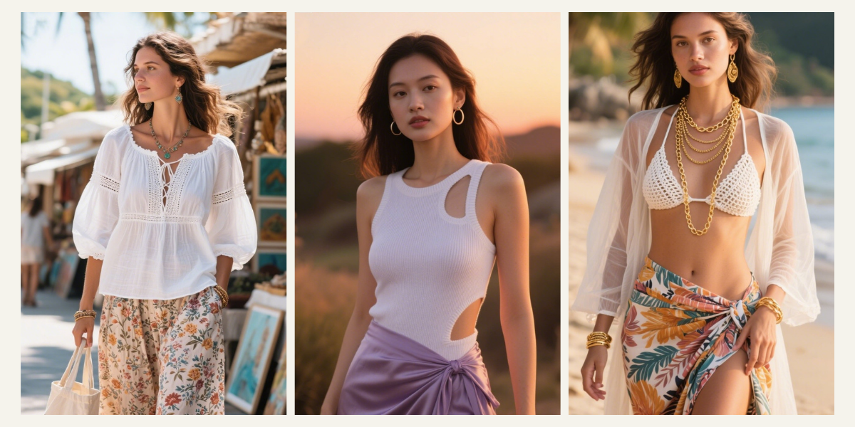 10 Pinterest-Worthy Tropical Vacation Tops for Wome