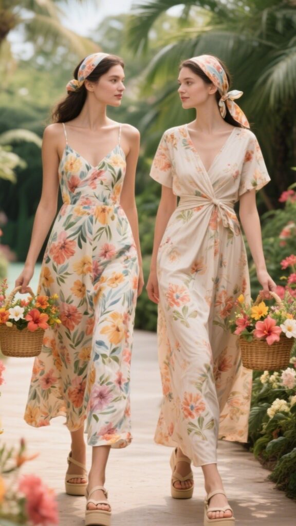 🌸 7. Floral Flare (Resort Garden Walks)