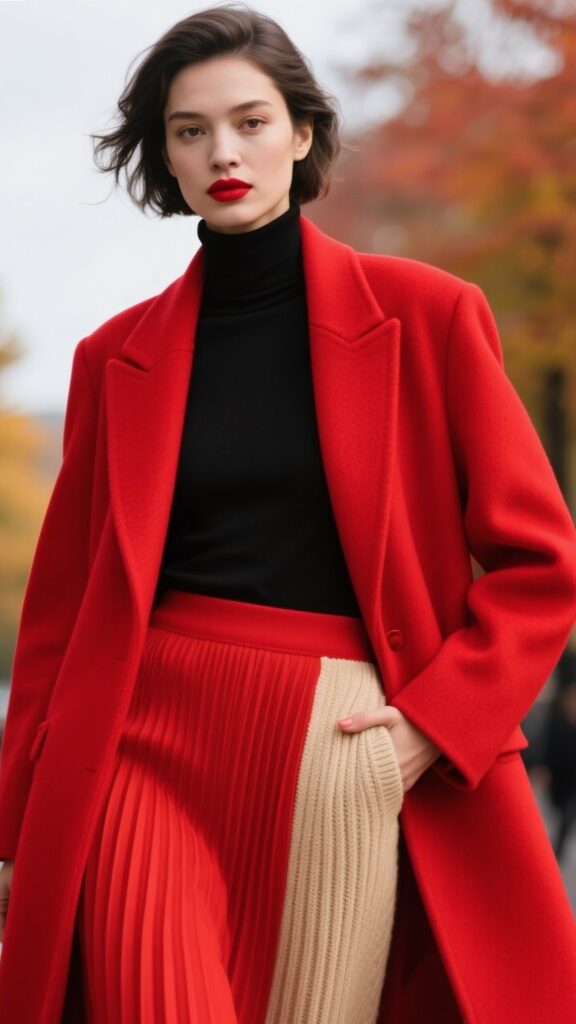 6. Bright Red Power Pieces ❤️