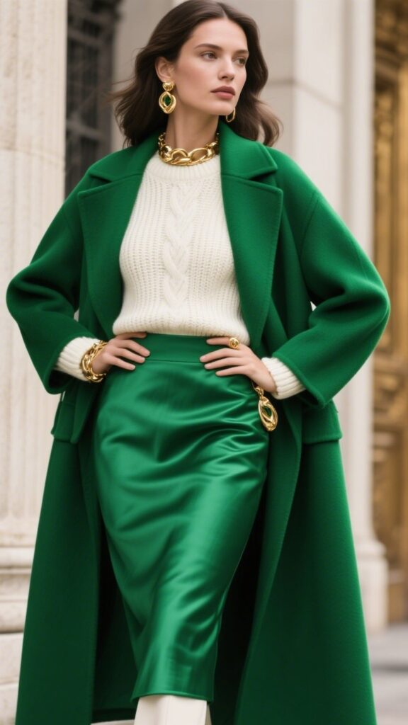 5. Emerald Green Luxe 💚