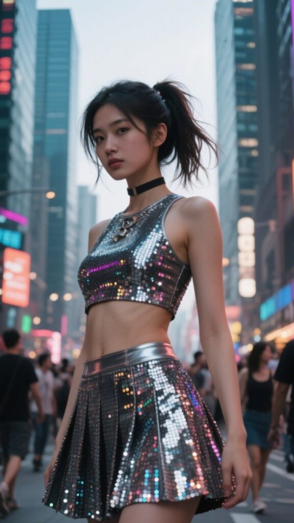 5. The Two-Piece Trendsetter – “The Rule Breaker”