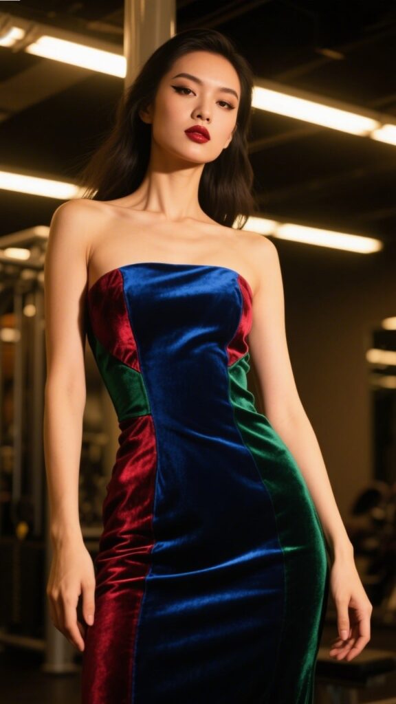 5. The Velvet Bodycon Dress – “Luxe & Lush”