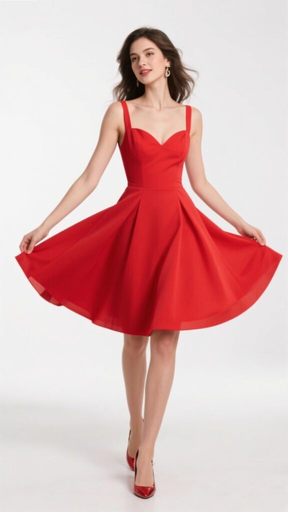 2. The Ruby A-Line Mini – “Playful Radiance”